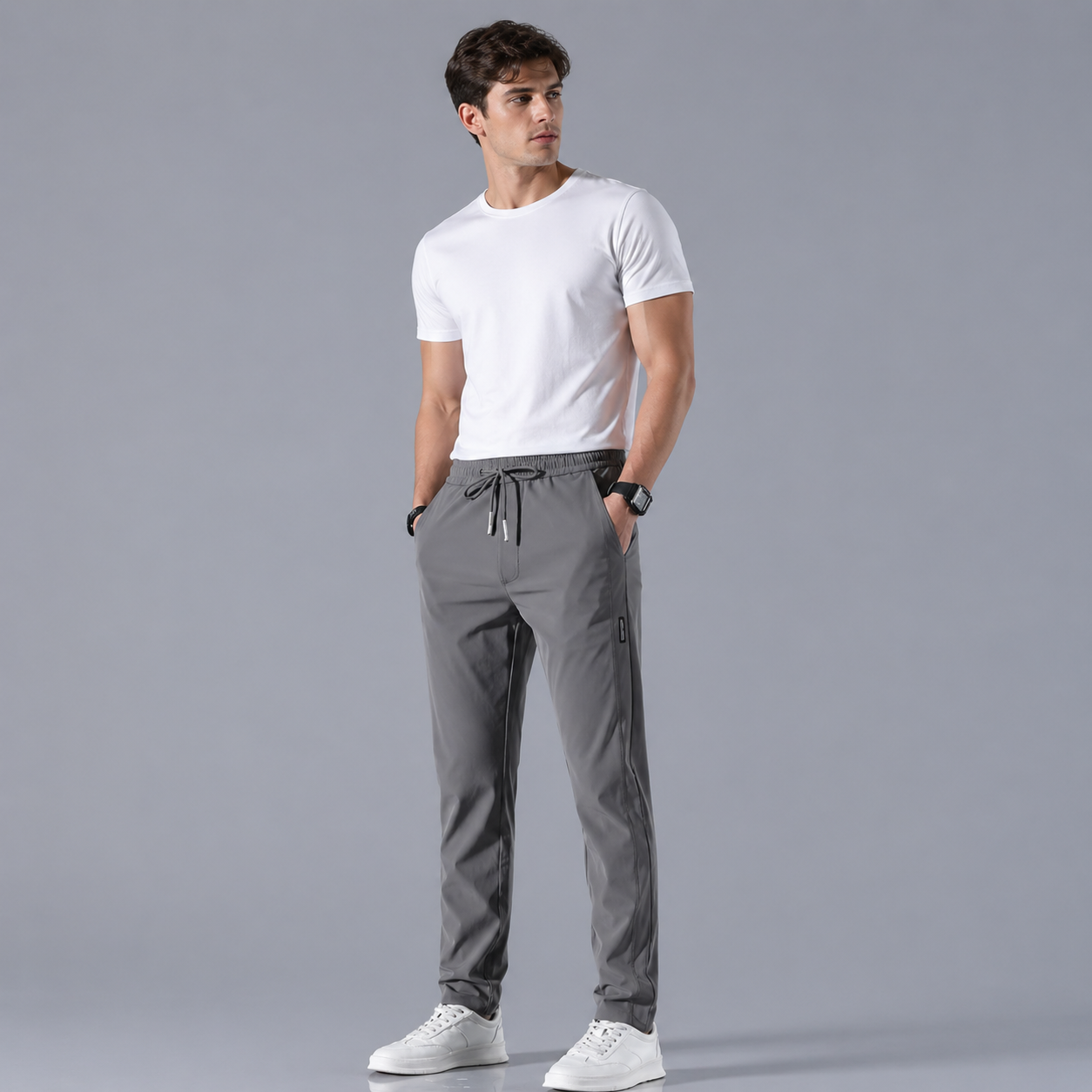 Men Solid Track Pants (Buy 1 Get 1 Free )